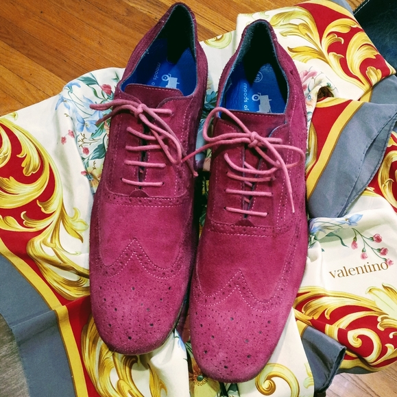 Mens Pink Moods of Norway Shoes - Picture 1 of 6